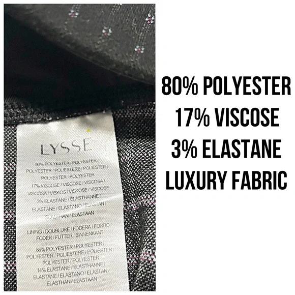 LYSSE’ New York Concealed Slimming High Waisted Ankle Fit Leggings, Size Medium - Picture 10 of 10